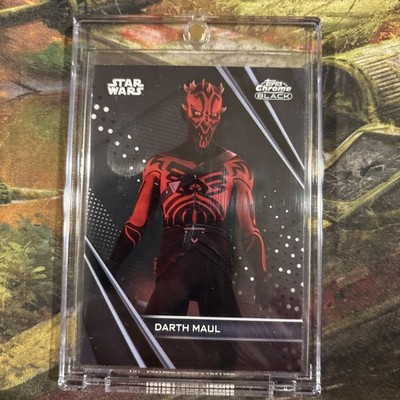 2023 Topps Chrome Black Star Wars  Darth Maul Animated Short AS-15 SP
