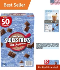 Swiss Miss Milk Chocolate Flavor Hot Cocoa Mix, 1.38 oz. 50-Count