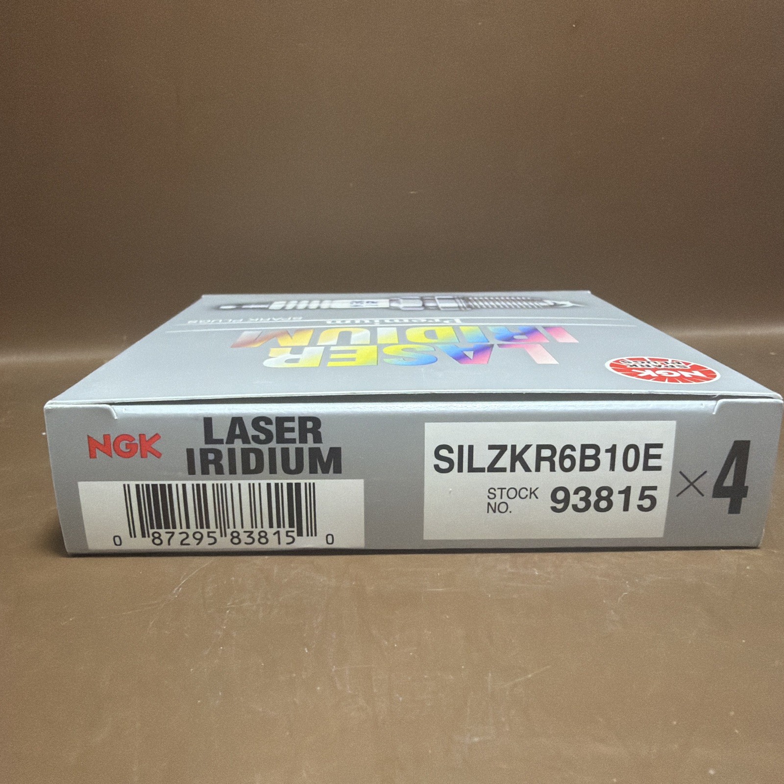 Set of 4 Genuine NGK 93815 SILZKR6B10E Laser Iridium Spark Plugs