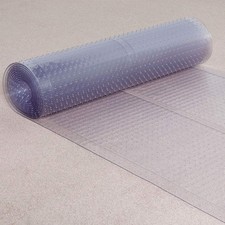 ES Robbins 184016 Clear Vinyl Ribbed Carpet Runner 36" x 20 ft Heavy Duty USA
