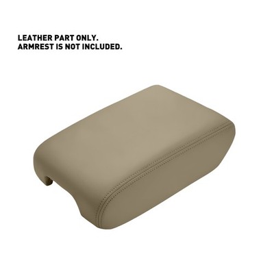 For Infiniti QX60 JX35 2013-2020 Beige Leather Center Console Armrest Cover Trim