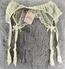 Agent Provocateur "LOVE" Cream Suspender Belt  AP3 - MEDIUM - Approx UK8-10 BNWT