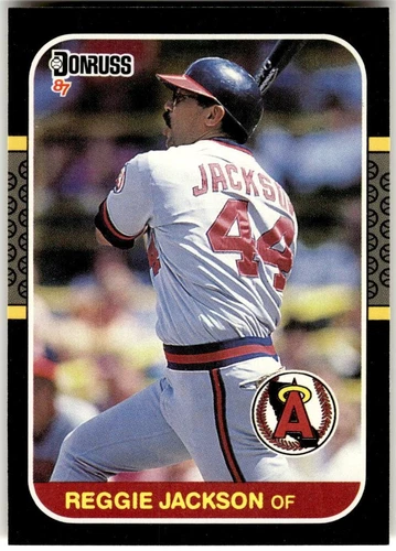 1987 Donruss #210 Reggie Jackson Baseball Card