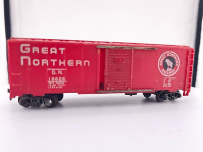 #ad READ Mantua HO Scale Great Northern Single Door Box Car GN 18626 Model Train Car $5.95