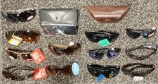 Lot Of 13 Sunglasses Brand New With Tags Different Brands Bundle Vinage Y2K NOS