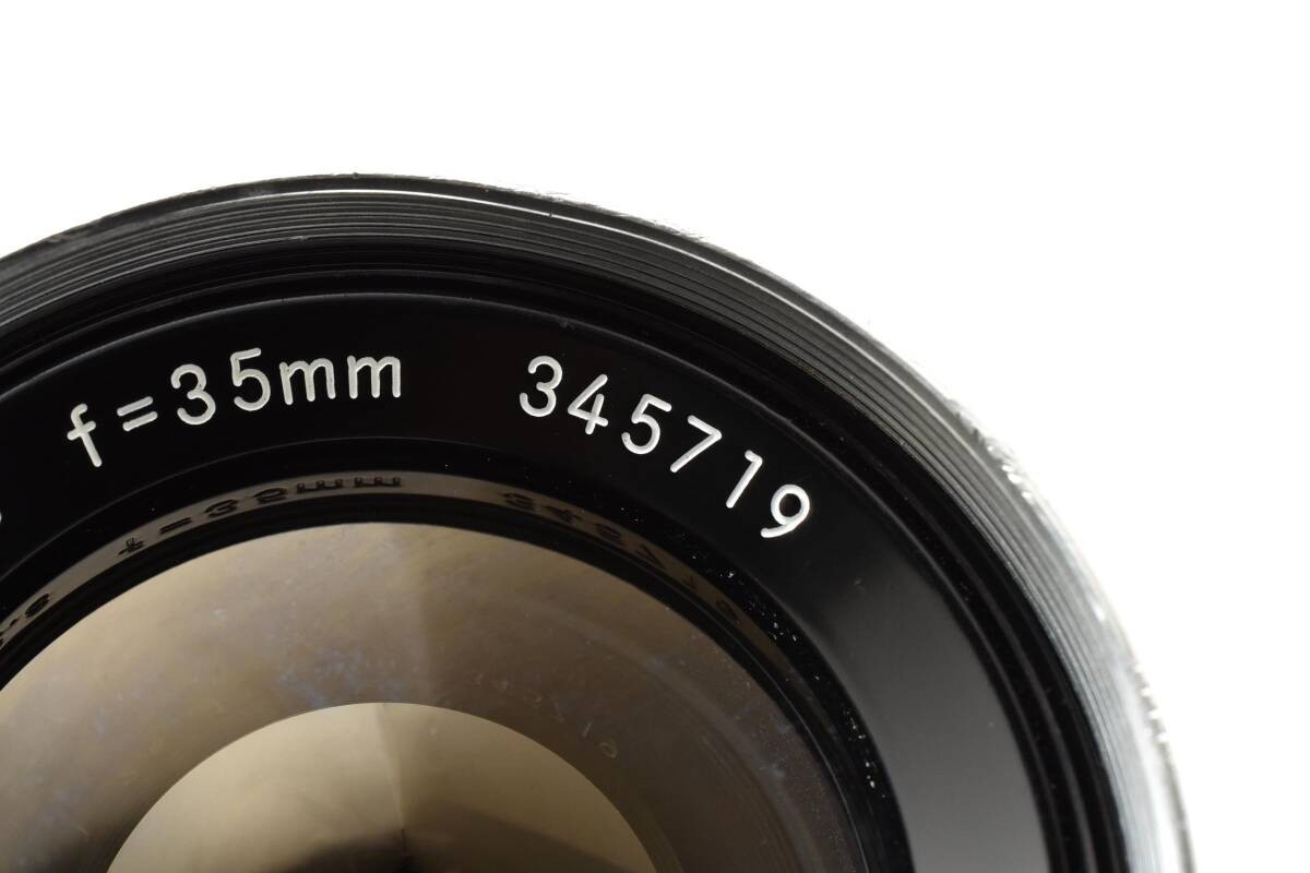 ★美品★ ニコン NIKKOR-S AUTO 35mm F2.8 #16491 RARE PROD. LENS] Nikkor-S Auto 3.5cm (35mm) f2.8 Nippon