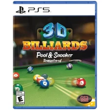 3D Billiards Pool And Snooker Remastered (PlayStation 5) Brand New