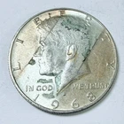 1968-D Kennedy Half Dollar 40% Silver, Circulated Coin #7184