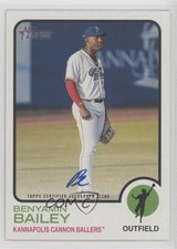 2022 Topps Heritage Minor League Edition Real One Benyamin Bailey Auto 0a2