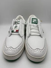 Sanati SL Men’s Color White & Green Fila Size 10.5 NEW WITH ITALIAN TAG!!!
