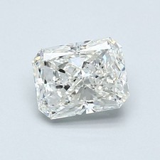 Radiant Cut 0.90 CT Cert. GIA Natural Mined Diamond Loose I color VS2 clarity 3659.56 per carat
