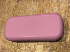 Kate Spade Pink Green Hardshell Sunglass Eyeglass Case Hello Sunshine