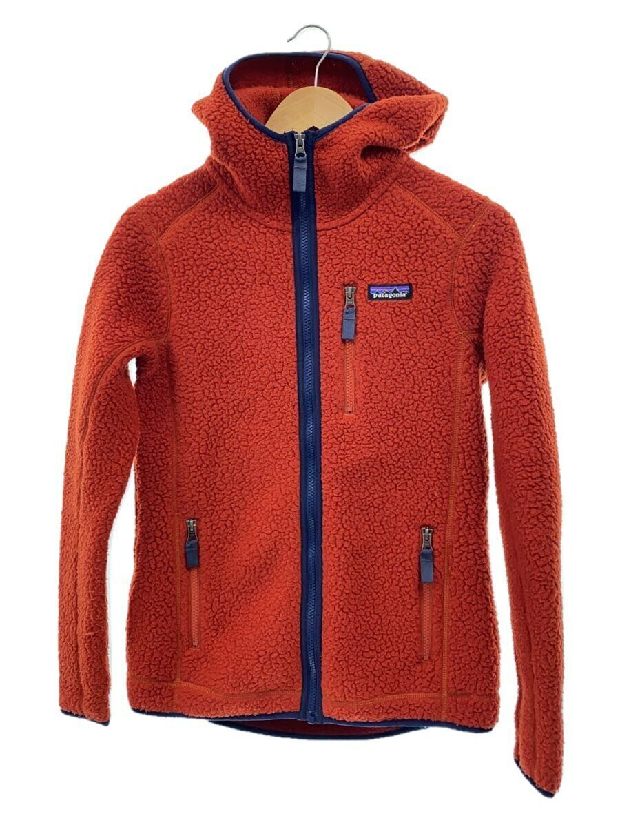 Patagonia パタゴニア　レトロパイルフーディー　22805 S ORN patagonia Fleece Jacket/XS/Polyester/Orange/22805/Retro Pile