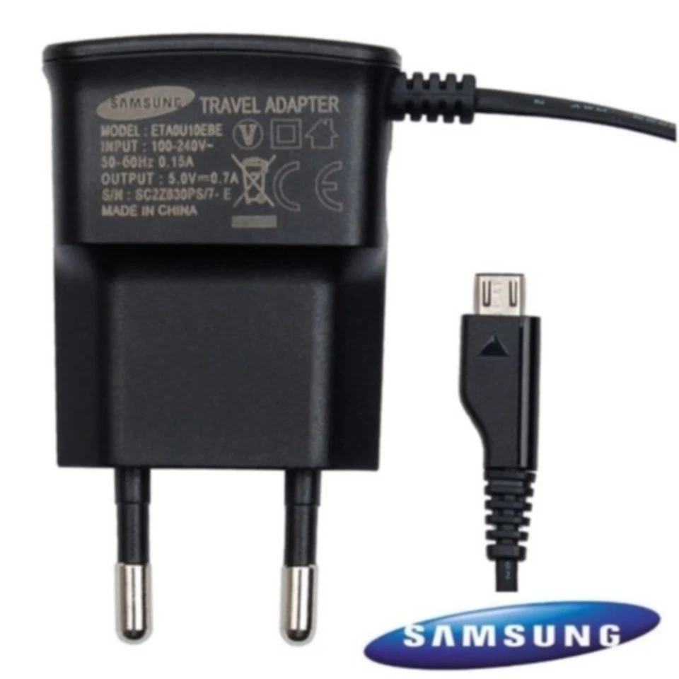 Original SAMSUNG PRISE DE COURANT CHARGEUR SECTEUR Pr GT-S7580 GALAXY TREND PLUS - Photo 1/1