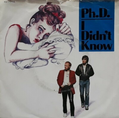 Ph D-I Didn't Know/Theme From Jenny Vinyl 7'' Single.1983 WEA U 9996.