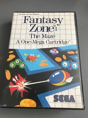 Fantasy Zone The Maze - Jeu Sega Master System - 1988 - Complet Et Testé