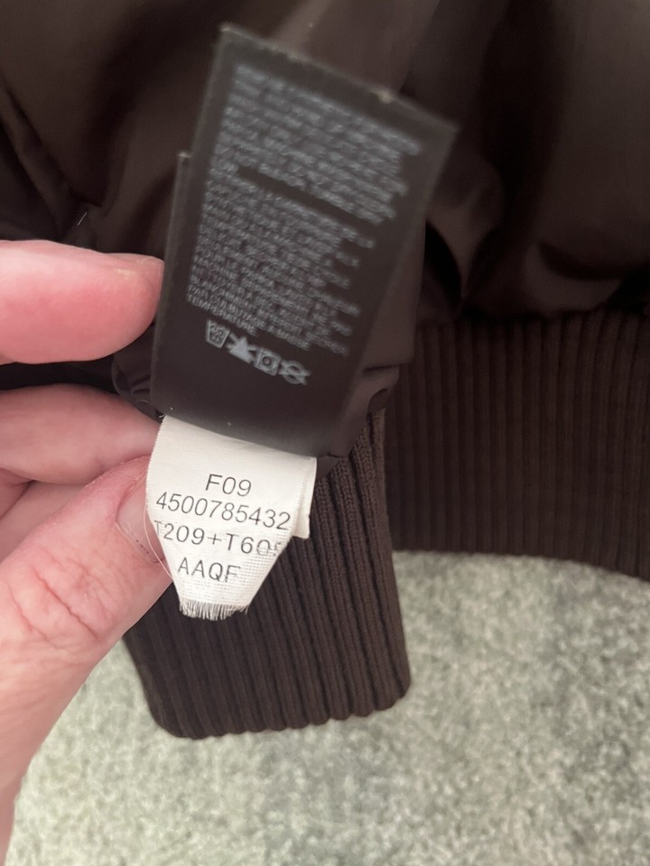 Vintage Men’s Large North Face HyVent Goose Down Insulated Jacket Brown