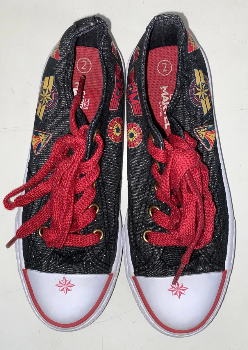 Captain marvel store girls shoes