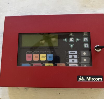Mircom NP-830 Fire Alarm Annunciator And Box.