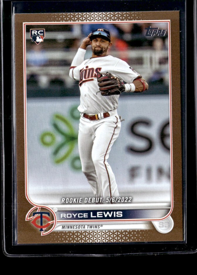 2022 Topps Update Gold #US149 Royce Lewis /2022 Rookie RC Twins