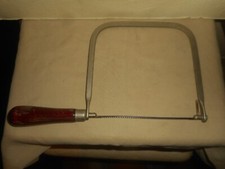 Vintage CRAFTSMAN Woodworking Coping Saw 12" x 7" Wood Handle Parker Mfg. USA