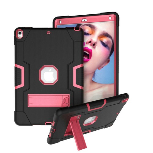 iPad Air 3 Pro 10.5"Cases 3in1 Hybrid Heavy Duty Rugged Built in Kickstand Cover - Picture 68 of 73