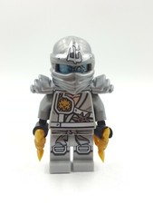 Titanium Ninja Light Bluish Gray Armor LEGO NinjaGo MiniFigure Zane 71217