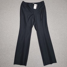 Chico's Size 0 Women's Size 4 Dress Pants Dark Indigo Blue Faux Back Pockets NEW