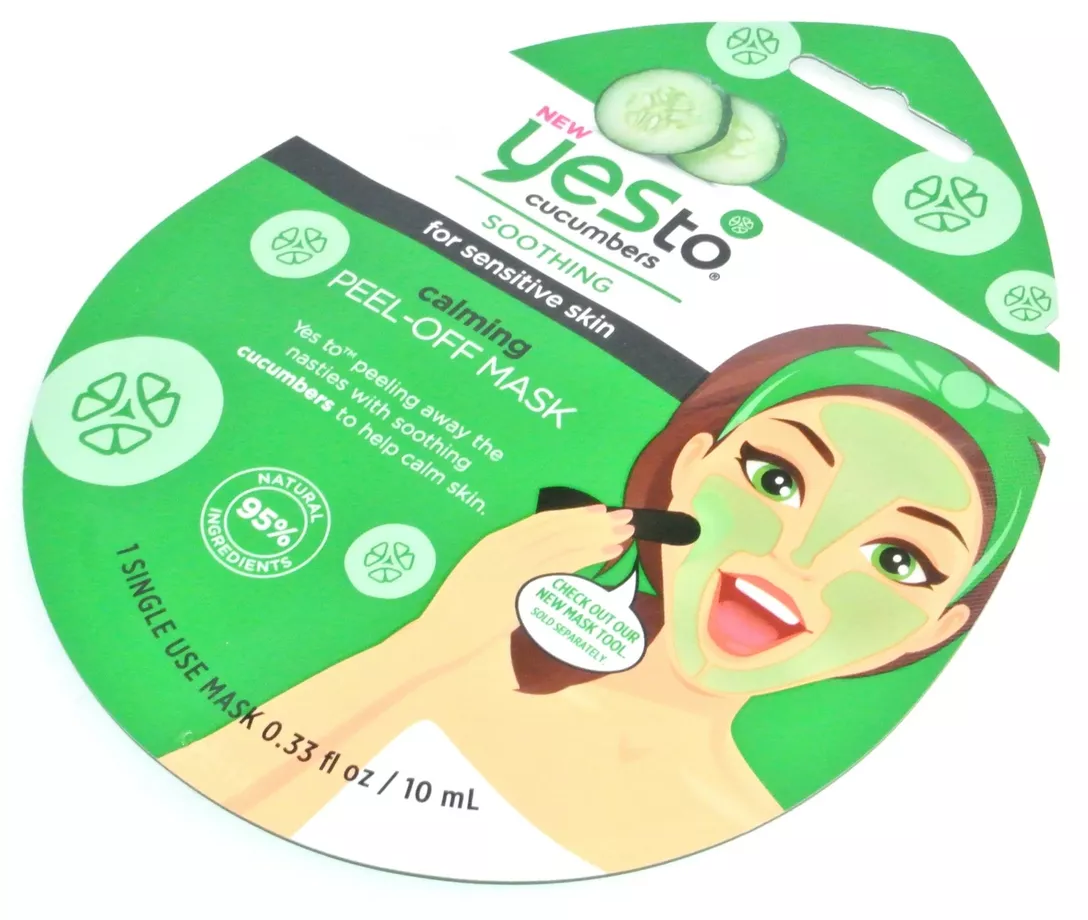 Mask Yes Yes To - Yes To Cucumbers: Calming Peel-Off Mask (Single Pack) | eBay