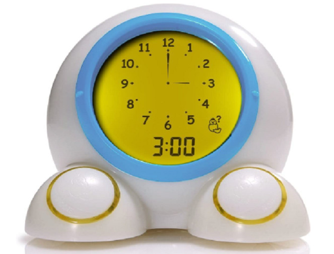 Teach Me Time! Talking Alarm Clock & Night-Light