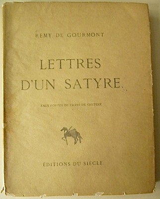 Lettres D'un Satyre, Eaux-Fortes Frans de Geetere, Illustrierte Bücher, Kunst,