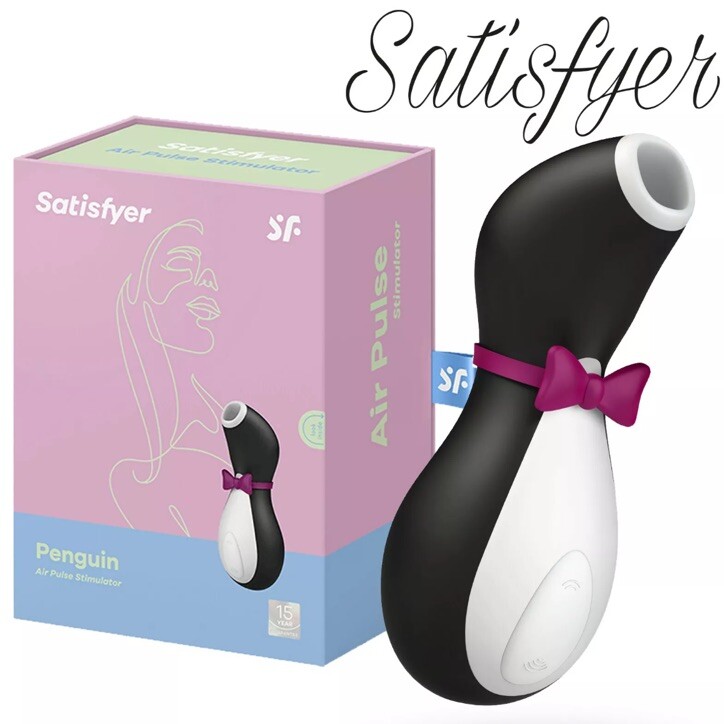Satisfyer Penguin Air Pulse Stimulator Clitoris Women Vagina Sex Toy Sucks Clit
