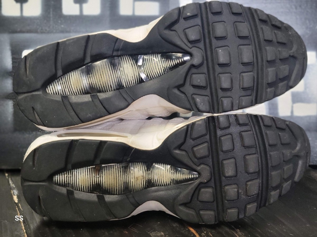 Nike Air Max 95 White/Black Summer Running Shoes 609048-109