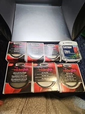 ROCKETFISH 55mm + UV FILTER RF-UVF55 - LOT OF 9- LN!see Pic @2