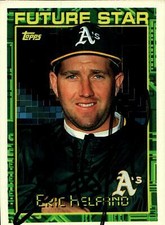 Eric Helfand autographed Baseball Card (Athletics) 1994 Topps Future Star #363
