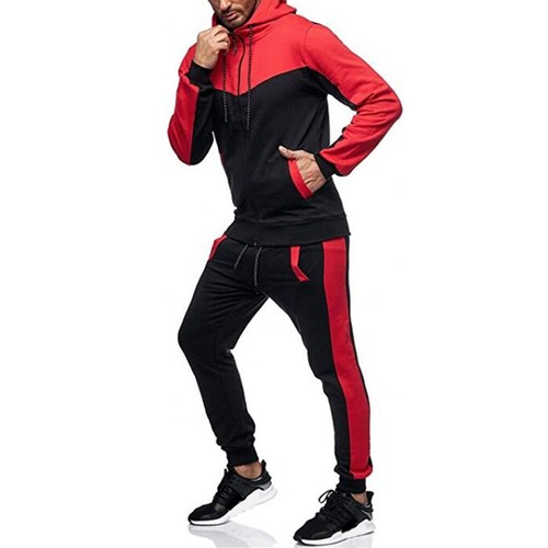 Mens Sets Jogging Suit Sportswear Casual Tracksuit Gym Sweat Suit Sportswear New - Picture 16 of 39