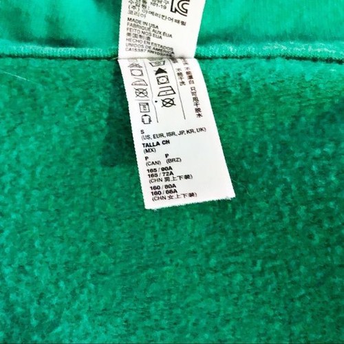 American Apparel Green Detroit's Own Track Jacket Size S - Picture 6 of 9