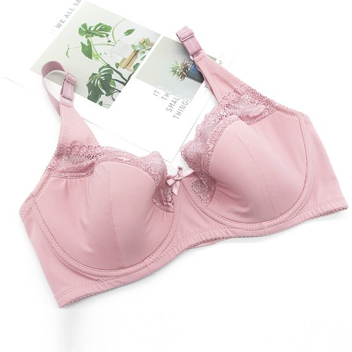 Underwire Full Coverage Bra Wide Strap Soft Cup Plus Size 4052 DD DDD