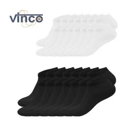 3-12 Pairs Unisex Ankle Quarter Socks Cotton Sport Low Cut Socks Size 9-11,10-13 - Image 1 of 4