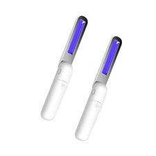 2Pcs 3W Portable Handheld Ultraviolet UV-C Tube Folding Light Germicidal Lamp
