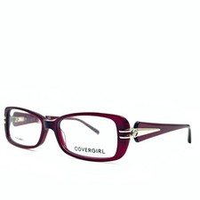 Covergirl CG0451 066 Red Rectangular Eyeglasses Frames 54[]16 140 mm c2