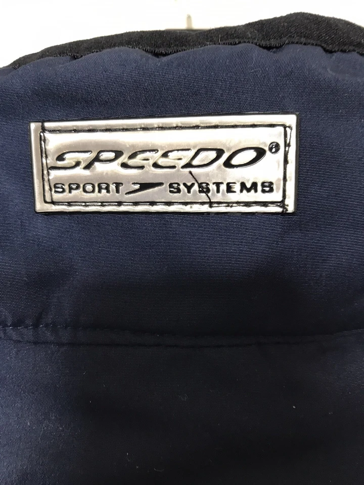 Chaqueta cortavientos Speedo para hombre azul negro talla XXL Foto 3 de 4