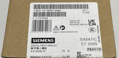 5 Stück / Siemens Simatic / Digital Input Module / 6ES7131/4BD01-0AB0