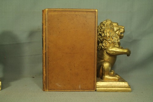Journal of a Winter's Tour in India vol. II antique old leather book 1852 - Picture 2 of 6