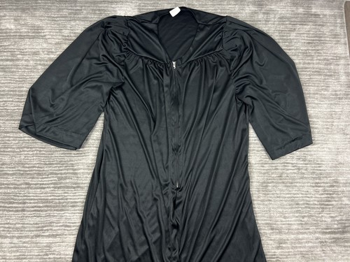 Franco Halloween Costume Black Robeb 48 Long Sleeve Judge Reaper - Picture 2 of 11