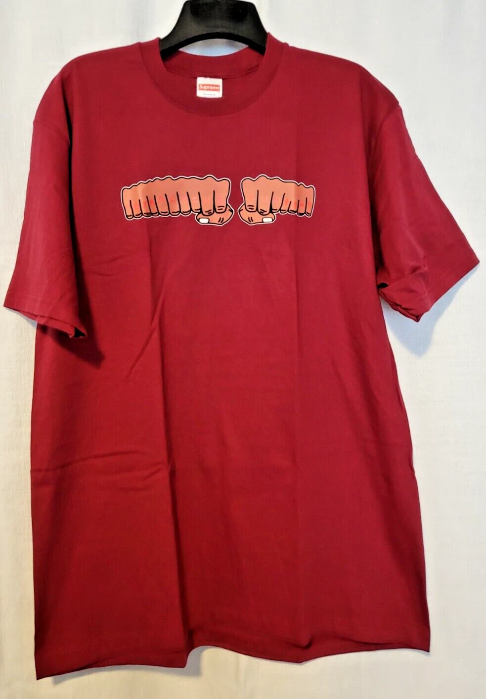 T shirt Supreme x Toy Machine SS24 taille Grand Cardinal