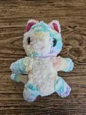 Moose SCRUFF-a-LUVS Cat Plush Pastel RAINBOW 25cm approx Stuffed Animal Furry 