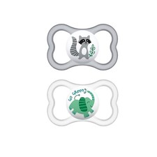 MAM Air Orthodontic Pacifier Elephant 2-Pack Size 16 Months