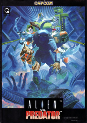 CAPCOM ALIEN vs PREDATOR ポスター s-l400.jpg
