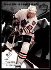 2003-04 Upper Deck Black Diamond #9 Alexei Zhamnov Chicago Blackhawks Card